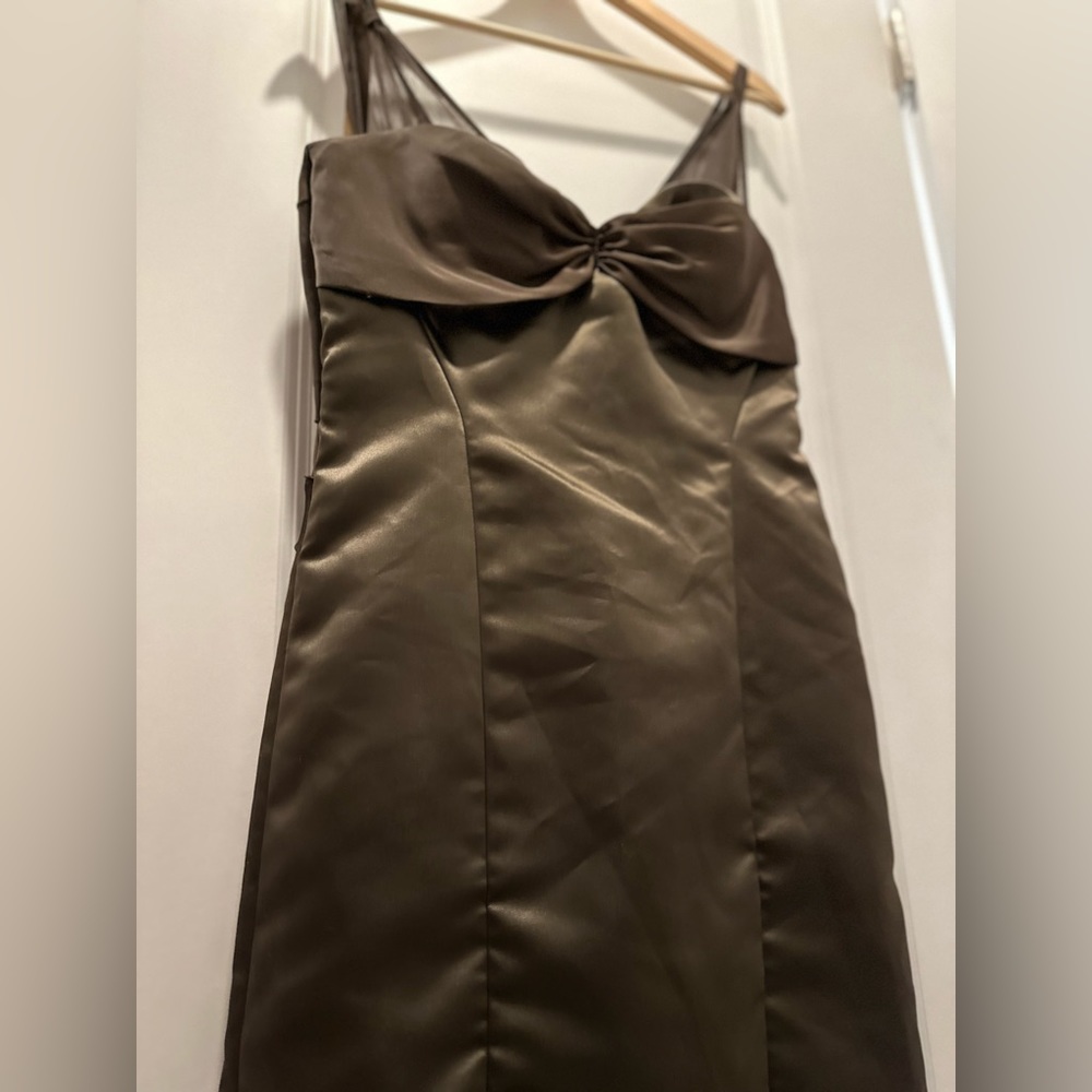 Max and Cleo cross front sheeth dress